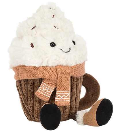Jellycat Bamse - 19 cm - Amuseables Scarffles Hot Chocolate