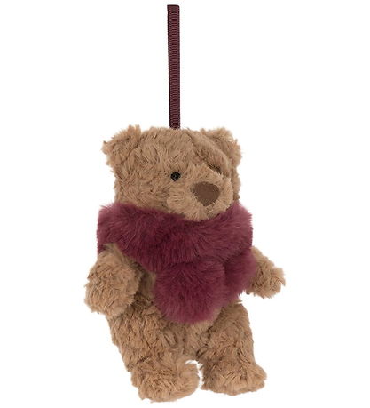 Jellycat Julepynt - 10x6 cm - Bartholomew Bear Winter Warmer