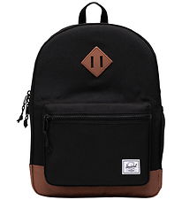 Herschel Rygsæk - Heritage - 20 L - Black/Saddle Brown