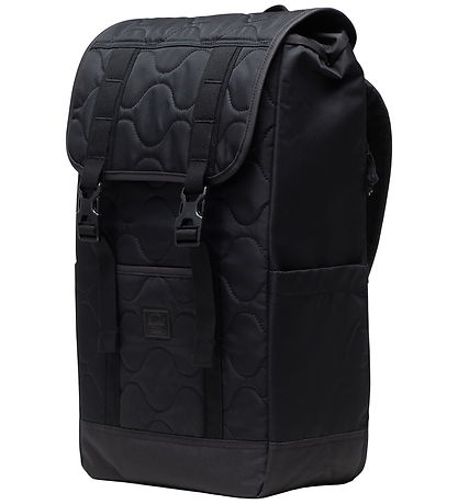 Herschel Rygsæk - Heritage - Quilted Capsule - 23 L - Black Tona