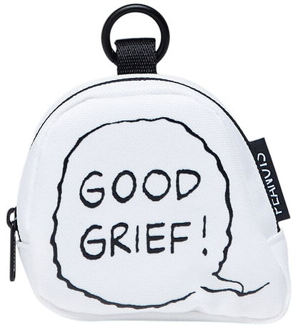 Herschel Nøglering - Peanuts - Good Grief White