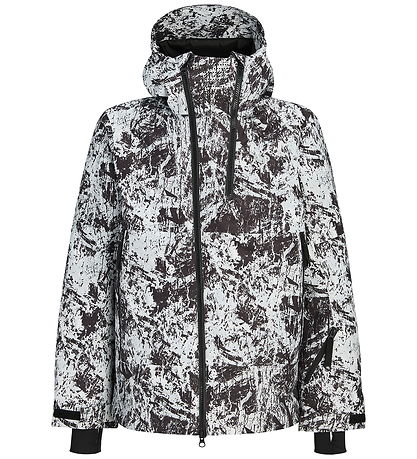 Jack & Jones Vinterjakke - JjsVerbier - White/AOP
