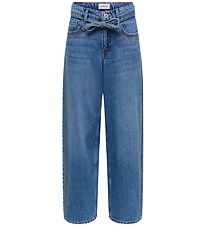 Kids Only Jeans - KogGianna - Straight - Medium+ Blue Denim m. S