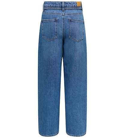 Kids Only Jeans - KogGianna - Straight - Medium Blue Denim m. St