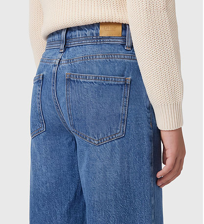 Kids Only Jeans - KogGianna - Straight - Medium Blue Denim m. St