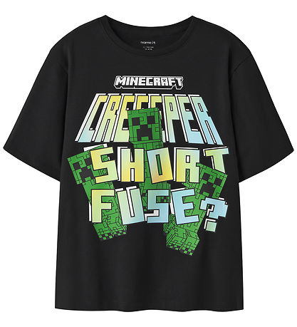 Name It T-shirt - NkmIf - Minecraft - Black