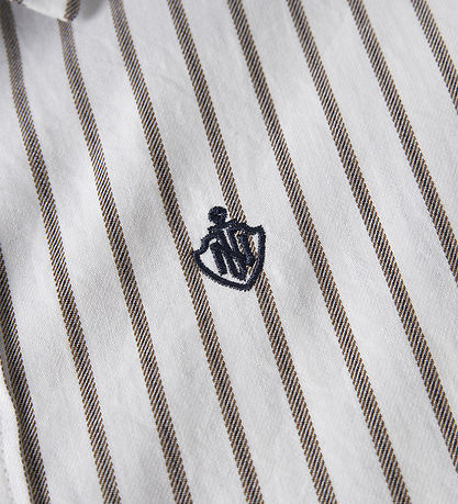 Name It Skjorte - NkmRalum - Bright White/Stripes