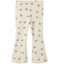 name It Leggings - NmfRulies - Rib - Flared - Peyote Melange