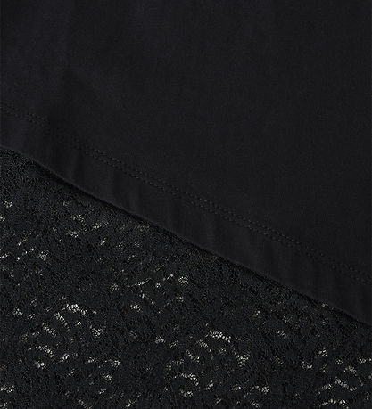 Name It T-shirt - NkfRoella - Black Beauty m. Blondekant