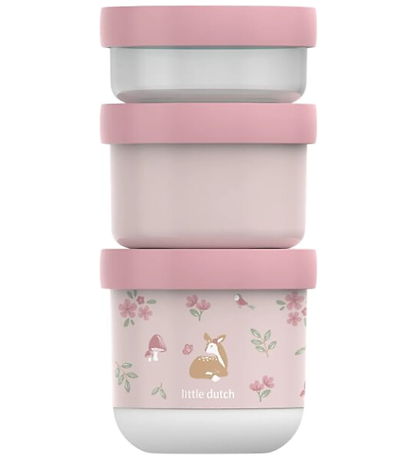 Little Dutch x Mepal Snackbox - 3 Stk - Fairy Garden