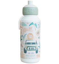 Little Dutch x Mepal Drikkeflaske - Pop Up - 400 ml - Safari Fri