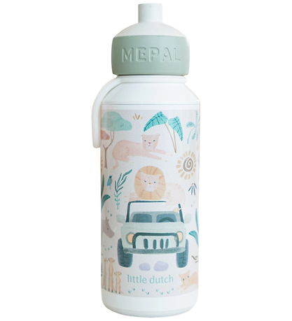 Little Dutch x Mepal Drikkeflaske - Pop Up - 400 ml - Safari Fri