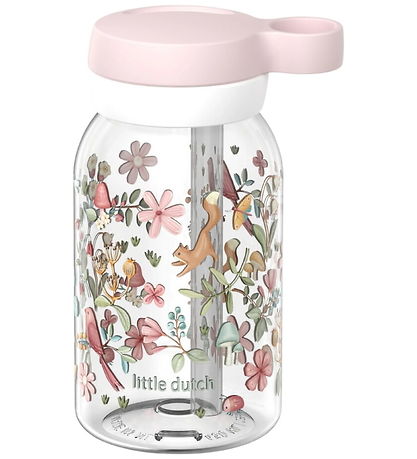 Little Dutch x Mepal Drikkeflaske m. Sugerør - 450 ml - Fairy Wo