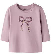 Name It Bluse - NbfRoom - Mauve Shadows