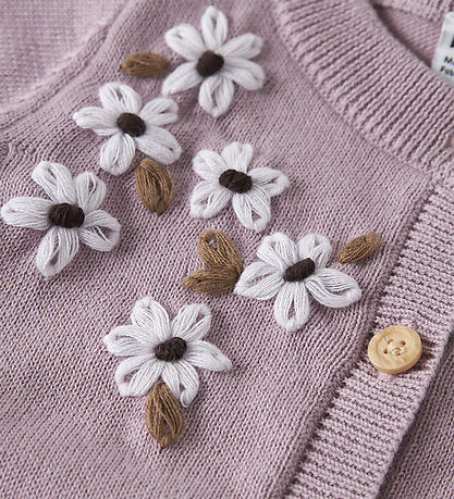 Name It Cardigan - Strik - NbfRucca - Mauve Shadows