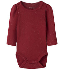 Name It Body l/æ - Rib - NbfRosally - Red Dahlia