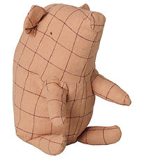 Maileg Bamse - Trøffelgris - Mini - Checker