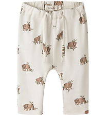 Lil Atelier Bukser - NbmLayo - Turtledove/Bear