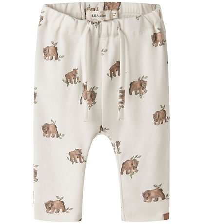 Lil Atelier Bukser - NbmLayo - Turtledove/Bear