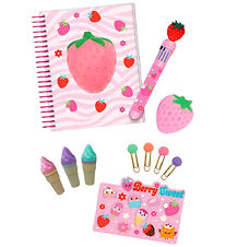 Hot Focus Squishy 3D Notebog m. Squishy & clips & Klistemærker
