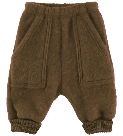 Joha Pants - Baggy - Uld - Brun