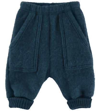 Joha Pants - Baggy - Uld - Mørke Blå
