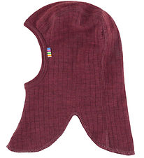 Joha Elefanthue - 2-lags - Uld - Wine Melan