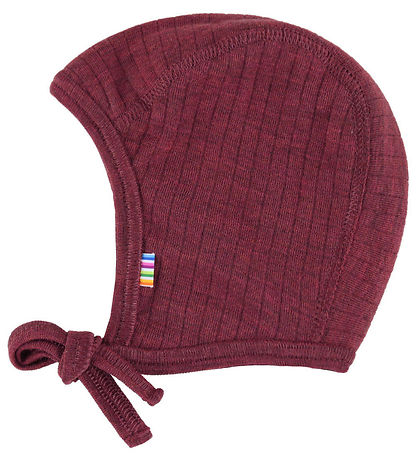 Joha Babyhjelm - 2-lags - Uld - Wine Melan