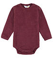 Joha Body l/æ - Uld - Rib - Wine Melan