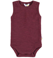 Joha Body u/æ - Uld - Rib - Wine Melan