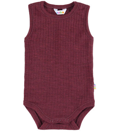 Joha Body u/æ - Uld - Rib - Wine Melan