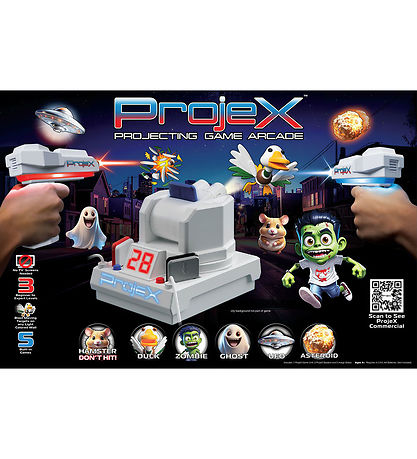 Laser X Spil - ProjeX Duck and Zombie Arcade - 2 Spillere