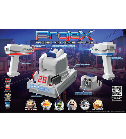 Laser X Spil - ProjeX Duck and Zombie Arcade - 2 Spillere