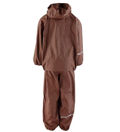 CeLaVi Regntøj m. Seler - Recycle PU - Rocky Road