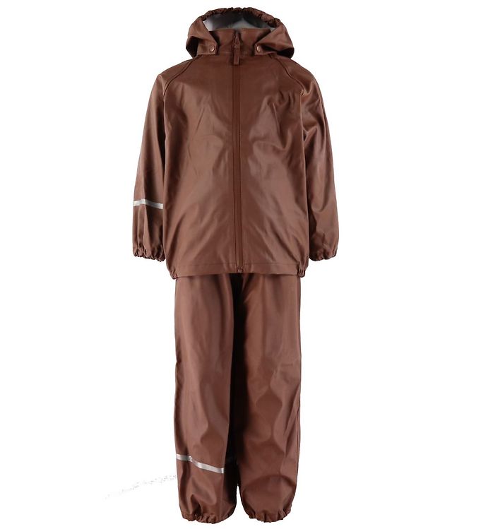 CeLaVi Regntøj m. Seler - Recycle PU - Rocky Road