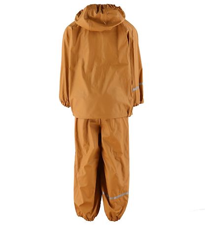 CeLaVi Regntøj m. Seler - PU - Buckthorn Brown