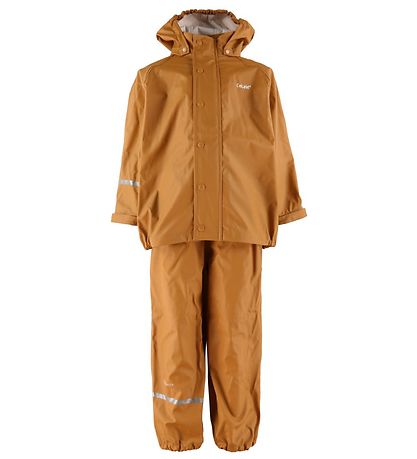 CeLaVi Regntøj m. Seler - PU - Buckthorn Brown