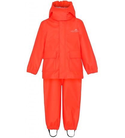 Ver de Terre Regntøj m. Seler - PU - Spicy Orange Ver de Terre Regntøj m. Seler - PU - Spicy Orange