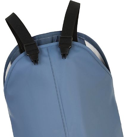 CeLaVi Regnbukser m. Seler - Recycled PU - China Blue 