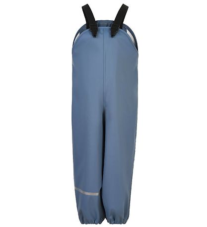 CeLaVi Regnbukser m. Seler - Recycled PU - China Blue 
