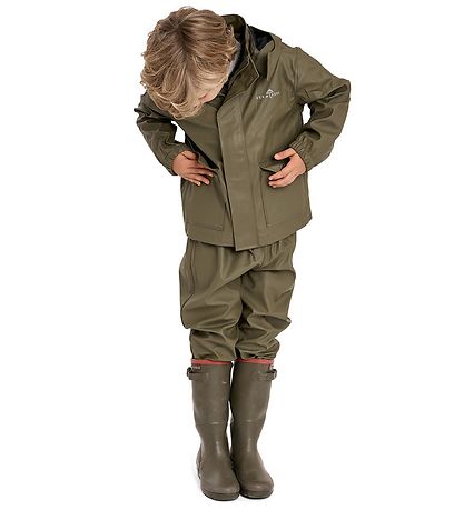 Ver de Terre Regntøj - PU - Dark Moss