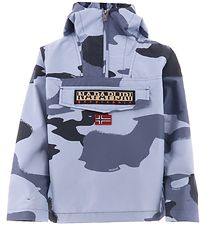 Napapijri Sommerjacke - Rainforest Anorak - Blue Camouflage Napapijri Sommerjacke - Rainforest Anorak - Blue Camouflage