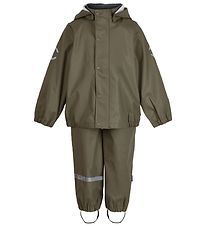 Mikk-Line Regntøj - Recycled - PU - Dusty Olive Mikk-Line Regntøj - Recycled - PU - Dusty Olive