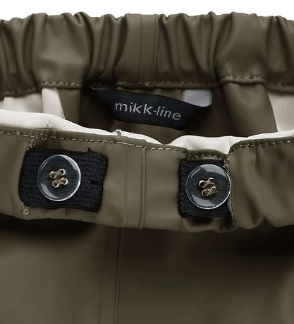 Mikk-Line Regntøj - Recycled - PU - Dusty Olive