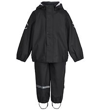 Mikk-Line Regntøj - Recycled - PU - Black Mikk-Line Regntøj - Recycled - PU - Black