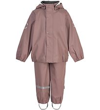 Mikk-Line Regntøj m. Seler - PU - Recycled - Burlwood Mikk-Line Regntøj m. Seler - PU - Recycled - Burlwood