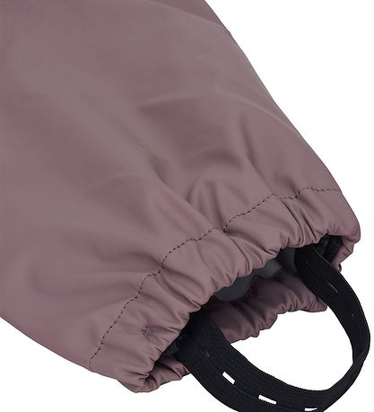Mikk-Line Regntøj m. Seler - PU - Recycled - Twilight Mauve
