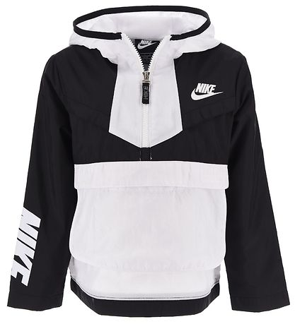 Nike Anorak - Windrunner - Sort/Hvid Nike Anorak - Windrunner - Sort/Hvid