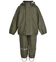 Mikk-Line Regntøj m. Seler - PU - Recycled - Dusty Olive Mikk-Line Regntøj m. Seler - PU - Recycled - Dusty Olive
