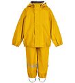 Mikk-Line Regntøj m. Seler - PU - Recycled - Sunflower Mikk-Line Regntøj m. Seler - PU - Recycled - Sunflower